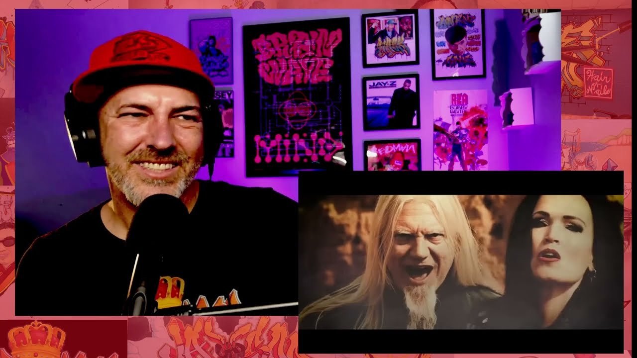 Graffiti Artist First REACTION to Marko Hietala & Tarja - Left on Mars (found this from a yr ago!)