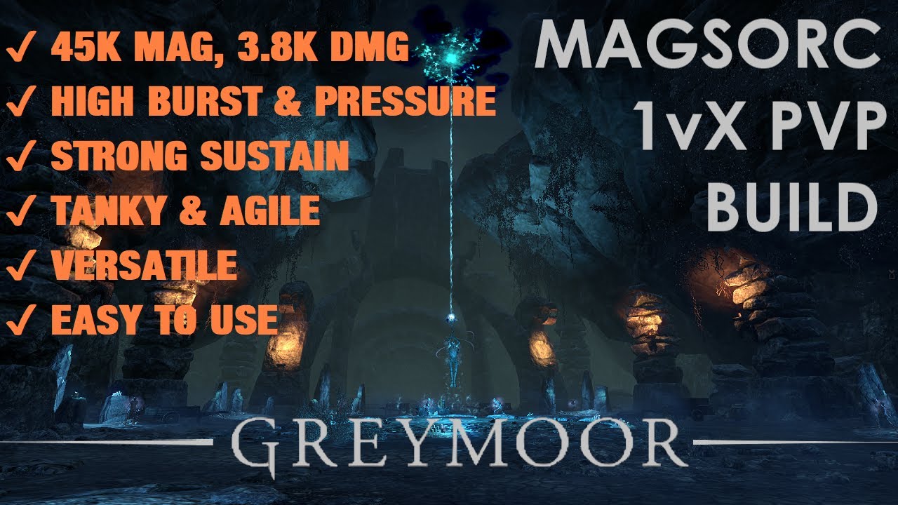 Magsorc Solo/1vX PVP Build | Resolute | ESO Greymoor-Markarth