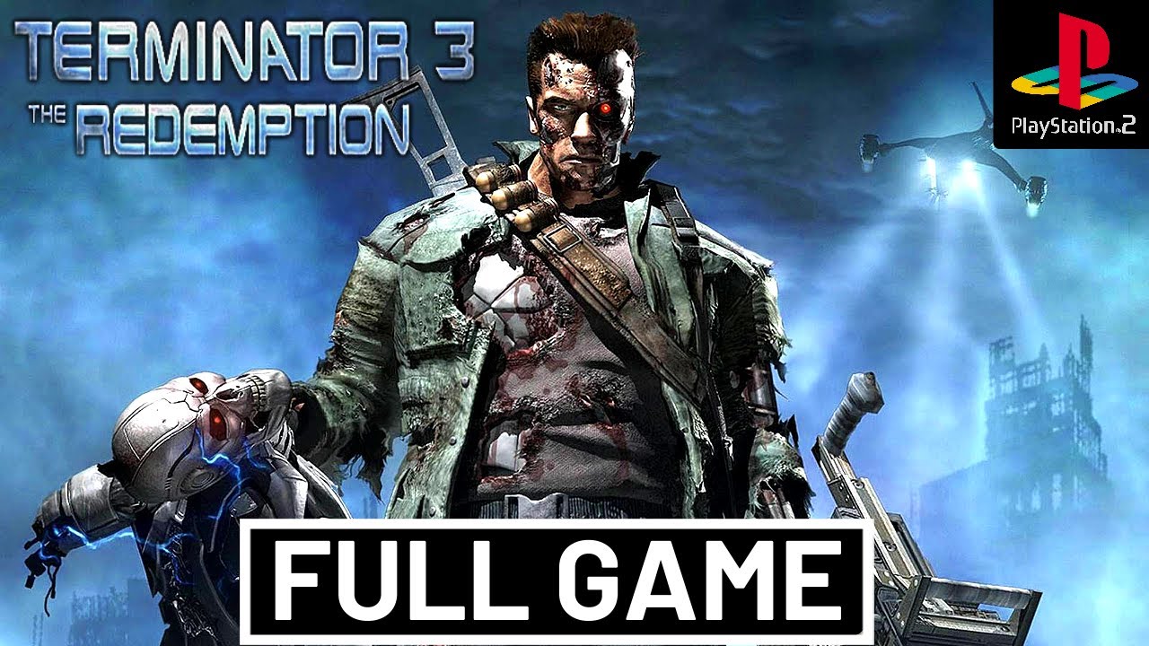 Terminator 3: The Redemption (PS2) Full Game Walkthrough 4K