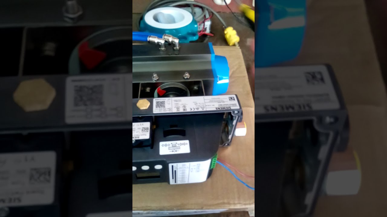 Calibración de posicionador Siemens Sipart ps2