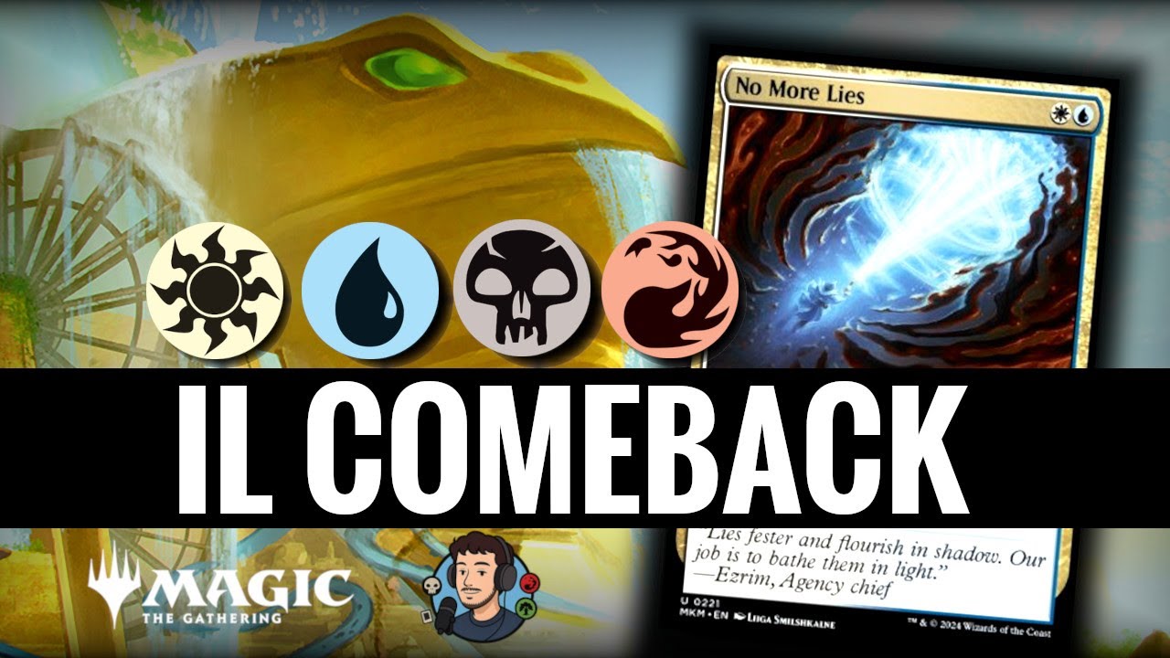 Il RECUPERO senza SPERANZA! Standard BO1 Evento 4 Colori Control