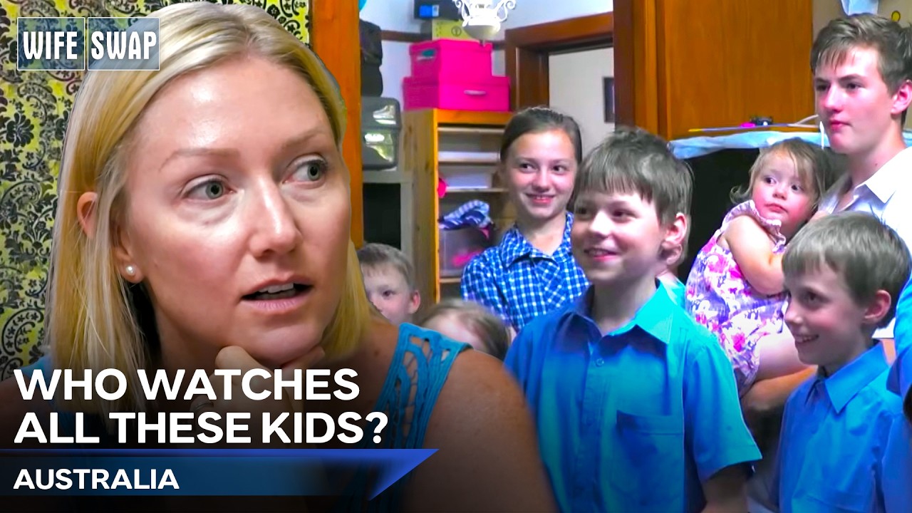 A Strict Mom Tried to Control 11 Kids! | Wife Swap Australia