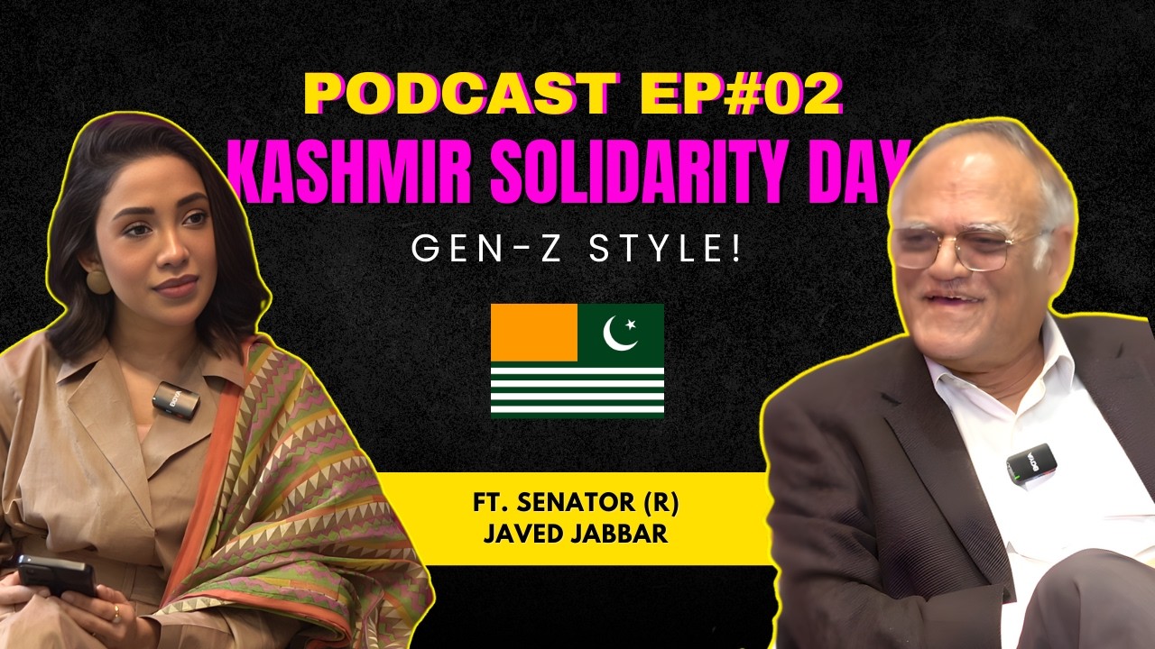 Kashmir Solidarity + Gen-Z = Change? | Senator (R) Javed Jabbar On The Youth of Pakistan
