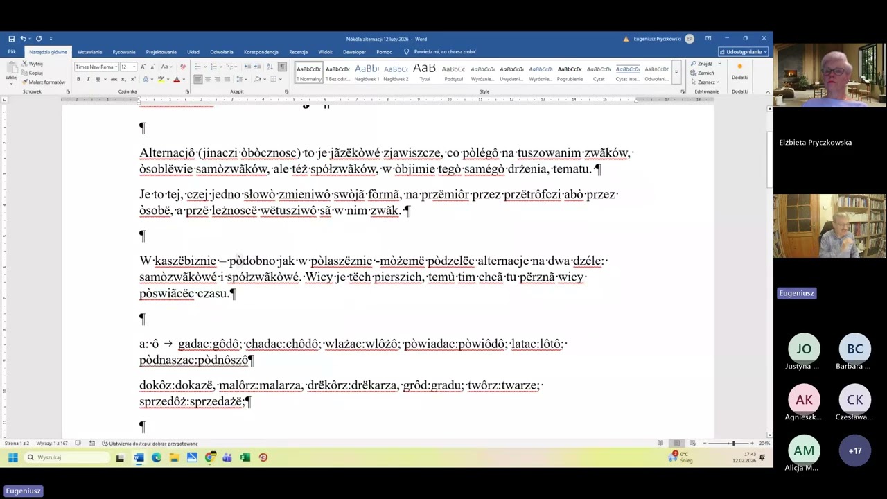 XVII Zéńdzenié metodiczné szkólnëch regionalistów  „Ùczimë sã jeden òd drëdżégò”