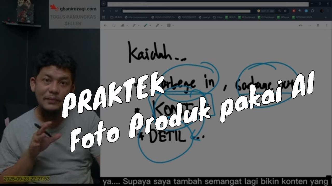 [PRAKTEK] Basic Bikin Foto Produk Pakai AI untuk Jualan Online