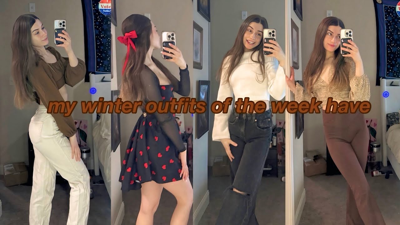 Warm & Stylish: A Week of Winter School Outfits