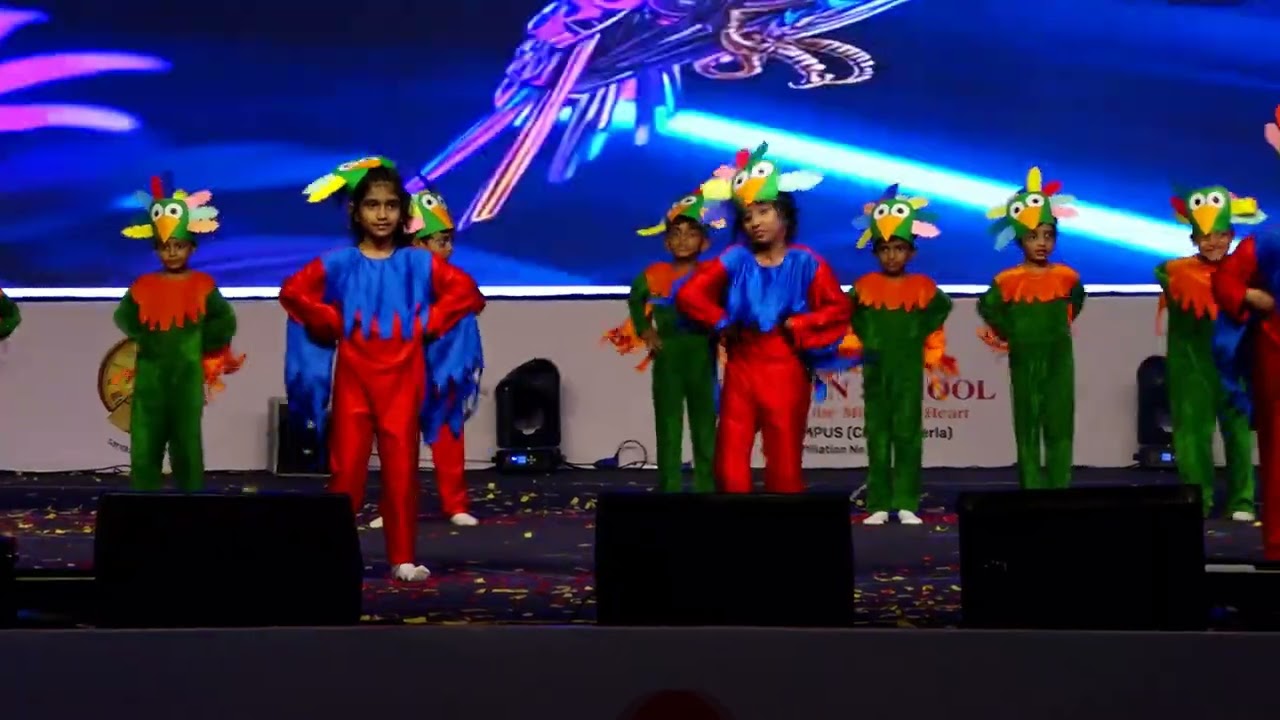 Birds Dance - Astitva 4.0 Annual Day Celebrations Meridian School Uppal