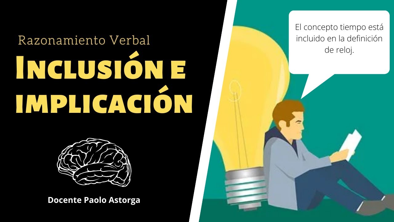 Inclusión e implicación | Razonamiento Verbal