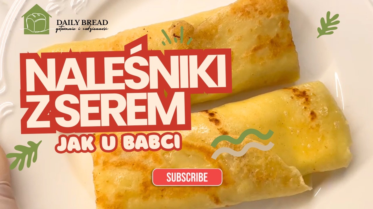 Najlepsze NALEŚNIKI z serem JAK U BABCI  | 1 sekretny składnik...