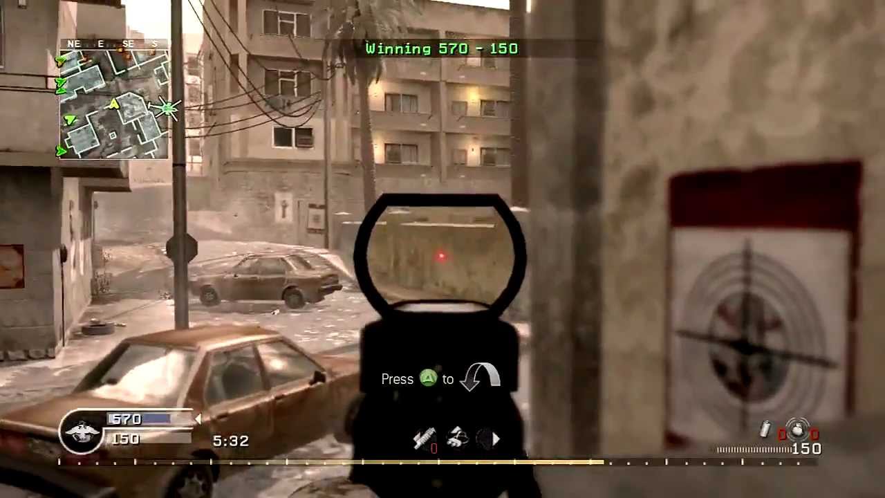 Where's my (Hardline) Nuke?: CoD4 24-0 TDM - MP5 / Pickups on Strike [Flawless]