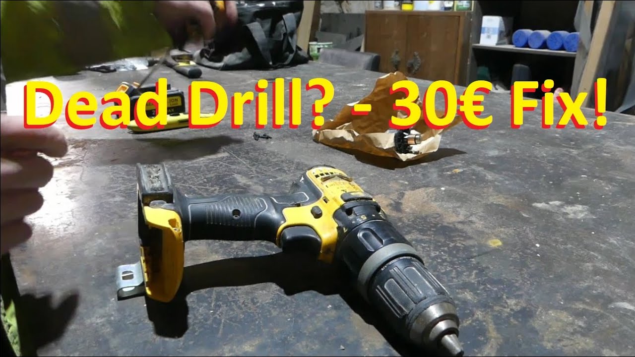 Jak naprawić przepaloną wiertarkę udarową DeWalt (oszczędzasz ponad 100 euro)