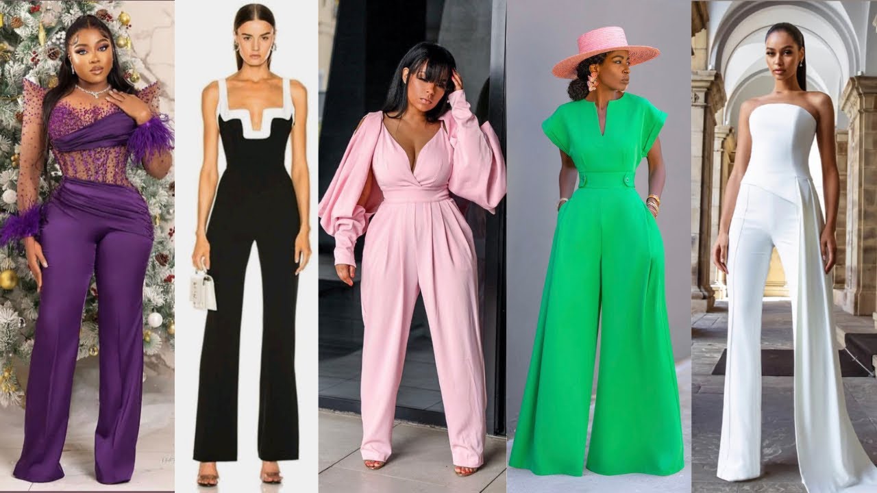 2023 COLORFUL JUMPSUIT STYLES FOR LADIES