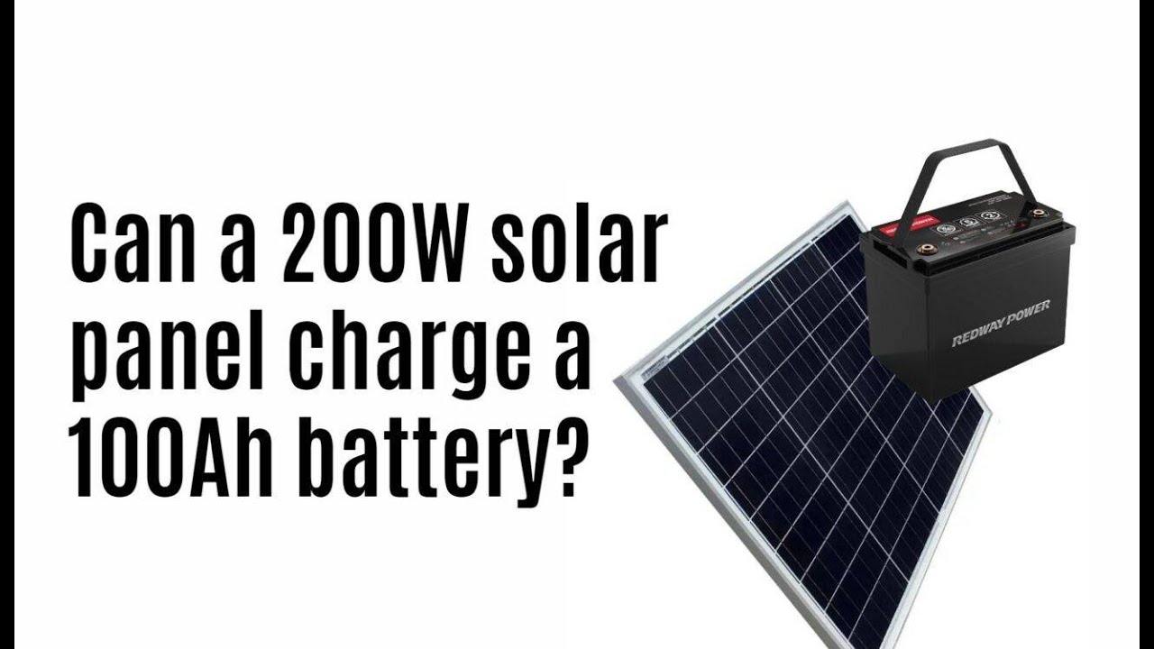 🔋☀️Сколько времени потребуется солнечной панели мощностью 200 Вт для зарядки литий-ионного аккуму...
