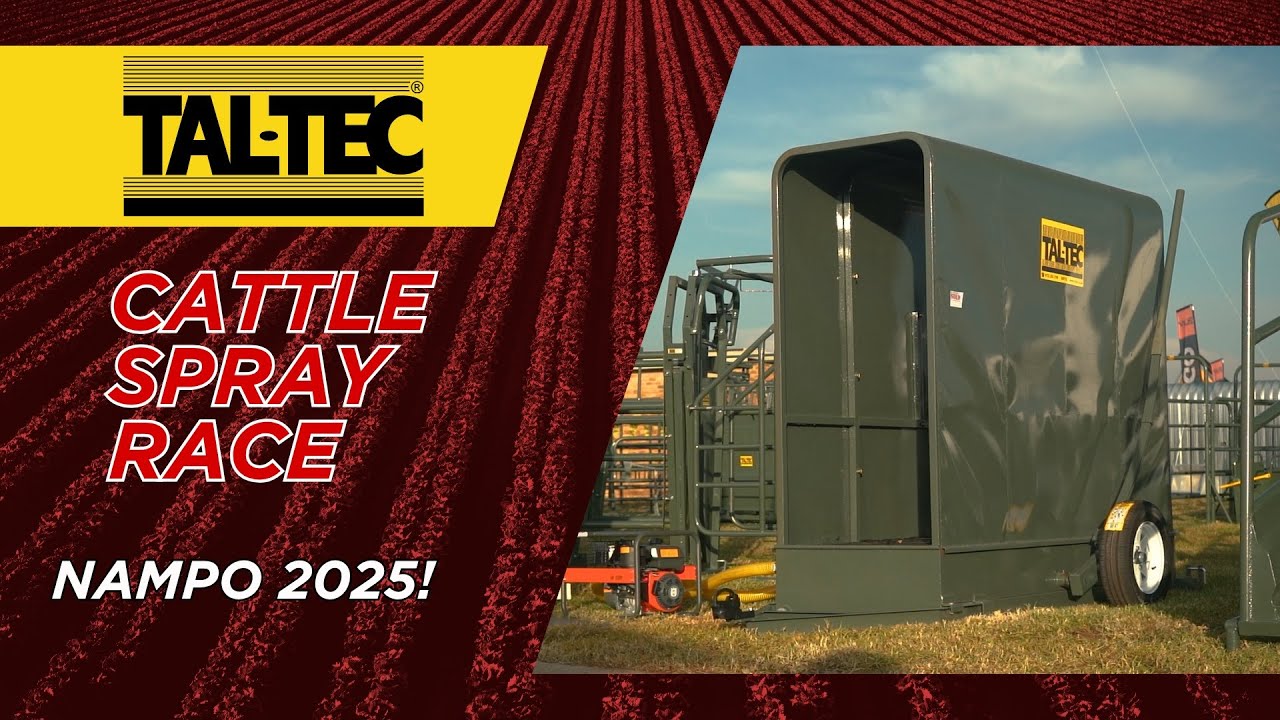 Tal-Tec mobile cattle spray race saves you time, money and labour