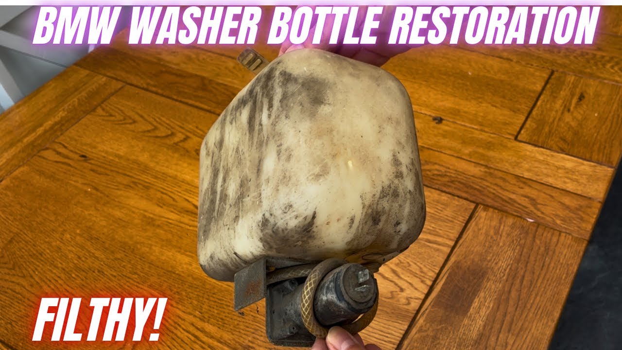 Can this washer bottle look good again? #bmw