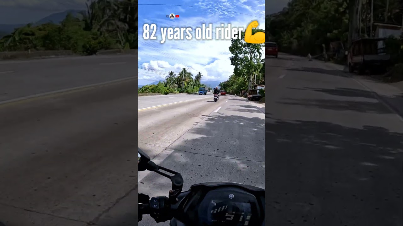 82 years old rider