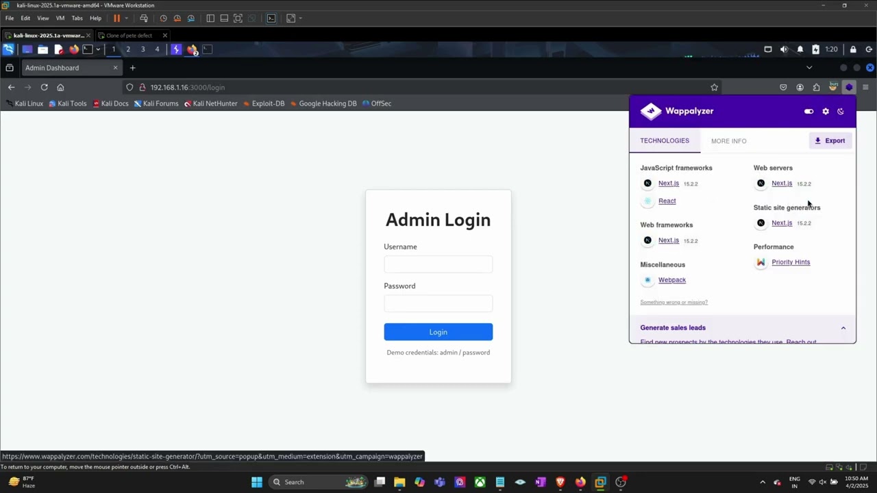 Next.js Middleware Bypass &ndash; CVE-2025-29927 Explained #ethicalhacking #cybersecurity #itsecurity