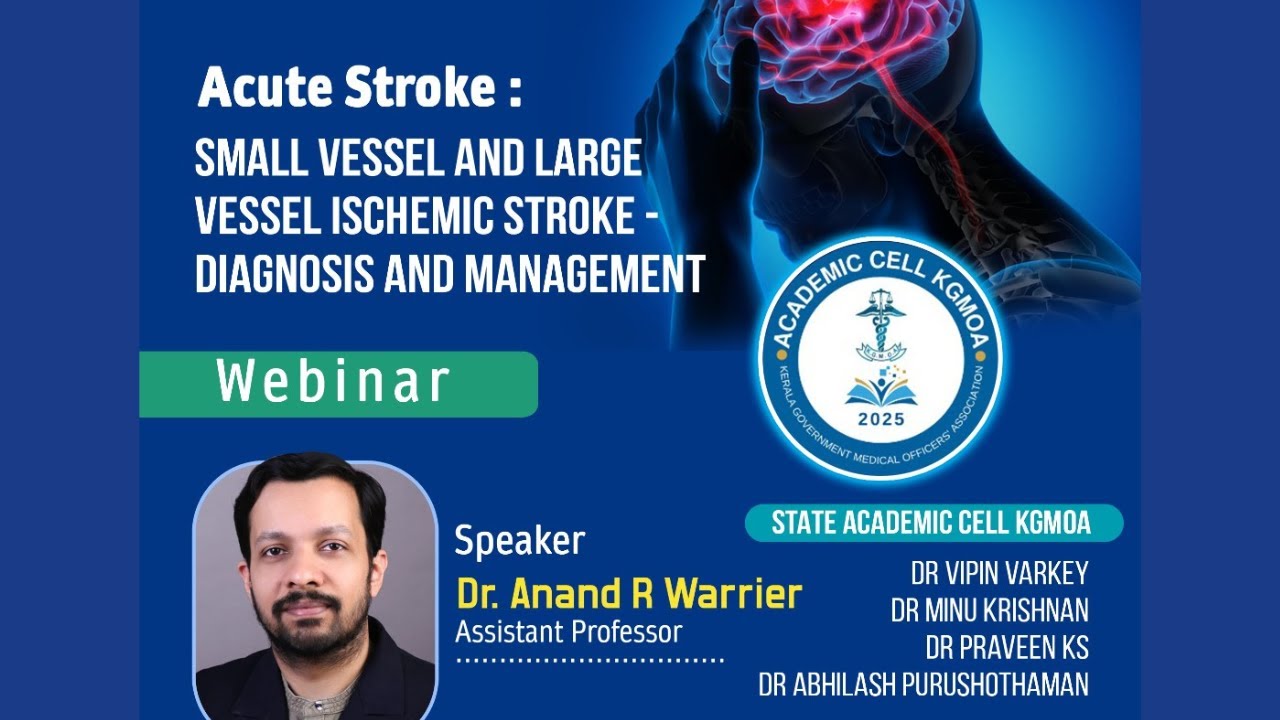 Acute Stroke - Diagnosis and Management | KGMOA Webinar