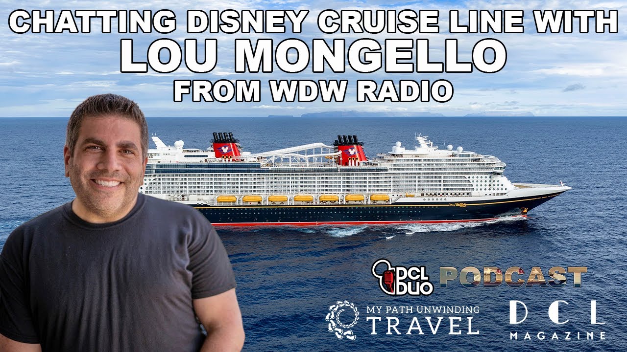 Lou Mongello Meets His Disney Destiny! LIVE Disney Destiny + DCL Deep Dive