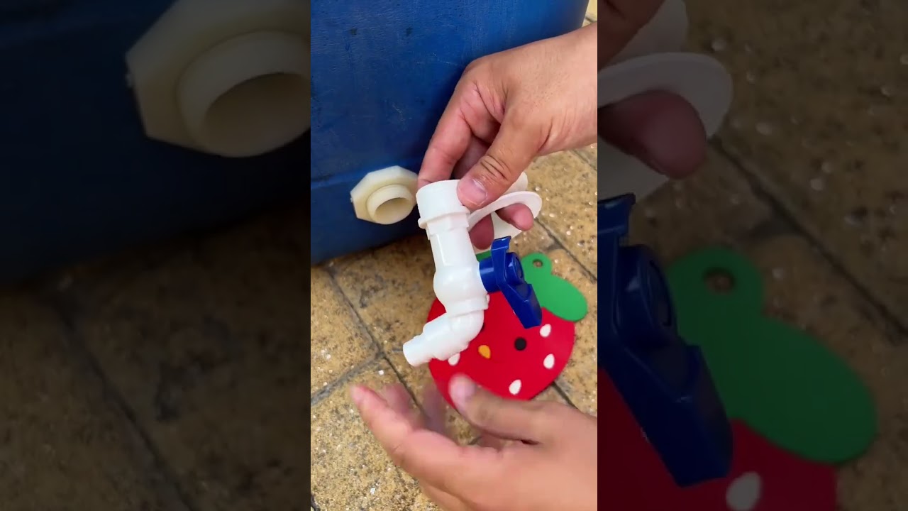 Water taps can be installed on the bucket, making washing and bathing more convenient