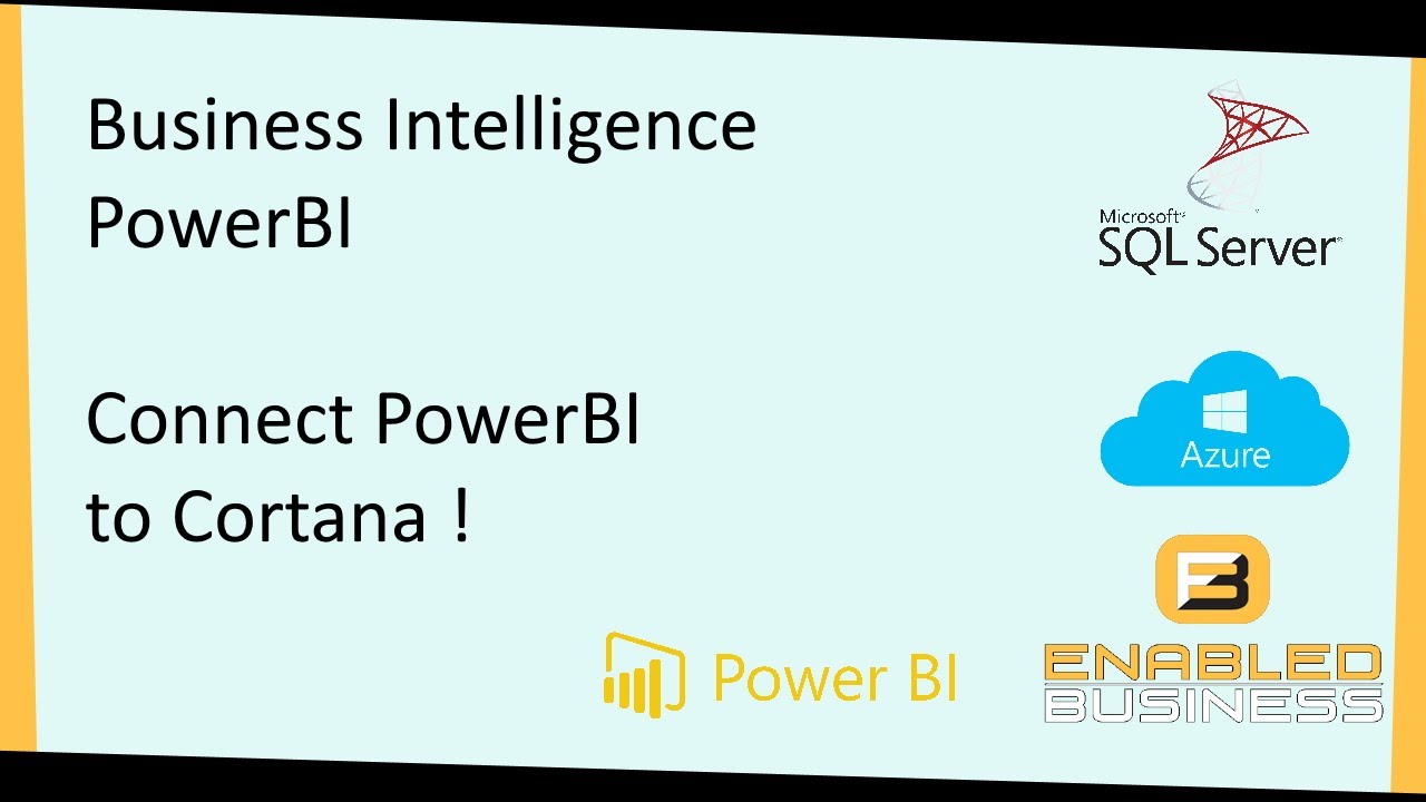 Talking to PowerBI using Cortana