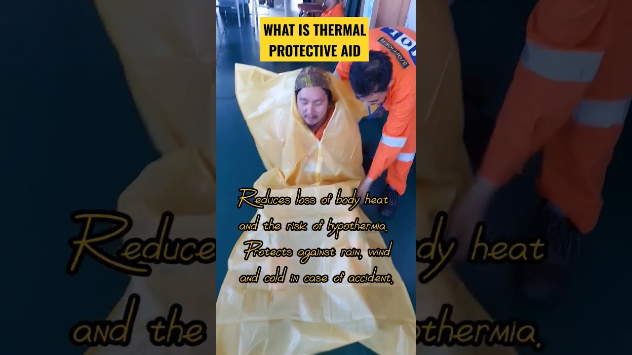 Thermal Protective Aid #shortvideo #lifeatsea #Jalopaps
