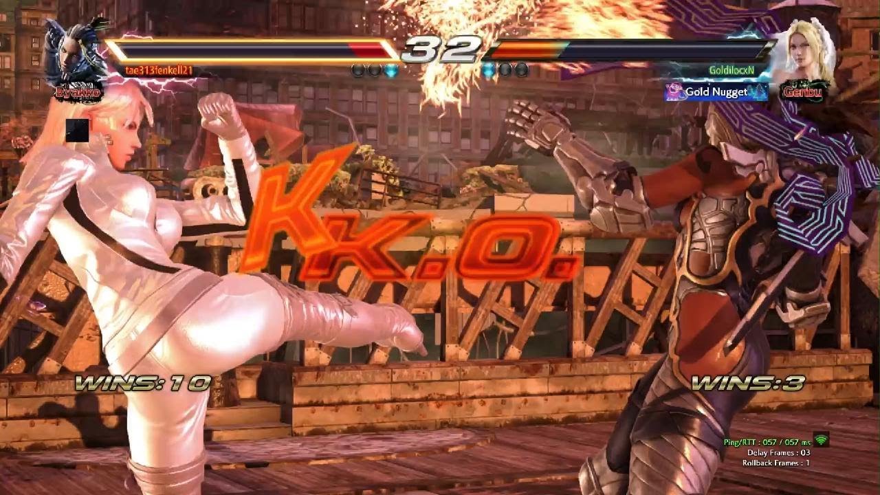 TEKKEN 7 Master Raven rank 