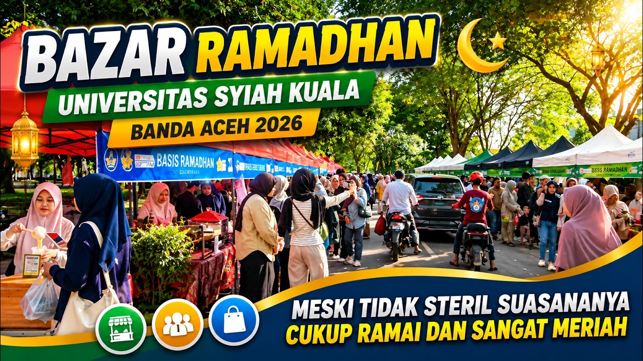 Bazar Ramadhan Universitas Syiah Kuala Banda Aceh 2026.