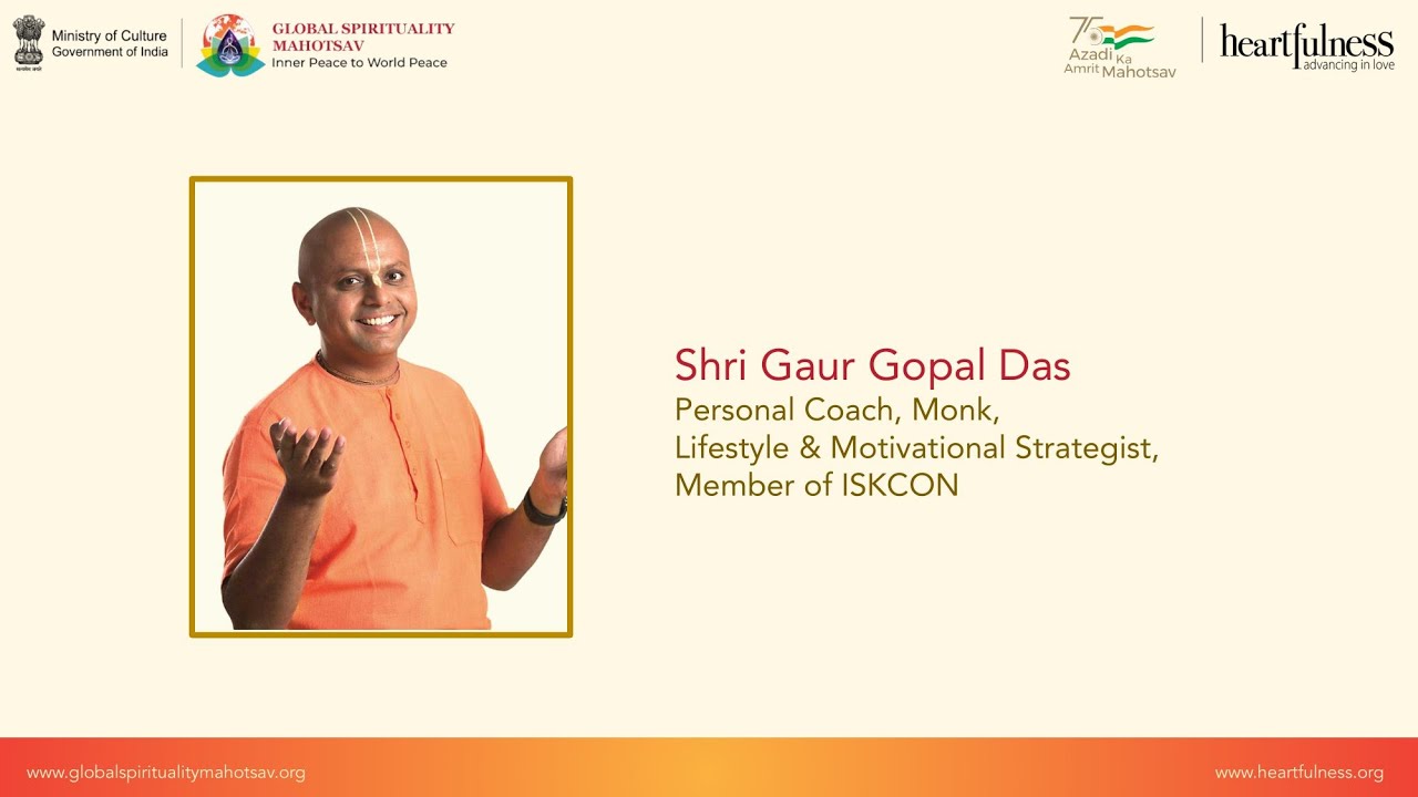 GLOBAL SPIRITUALITY MAHOTSAV | Shri Gaur Gopal Das Ji  | 15 March 2024 | Kanha Shanti Vanam