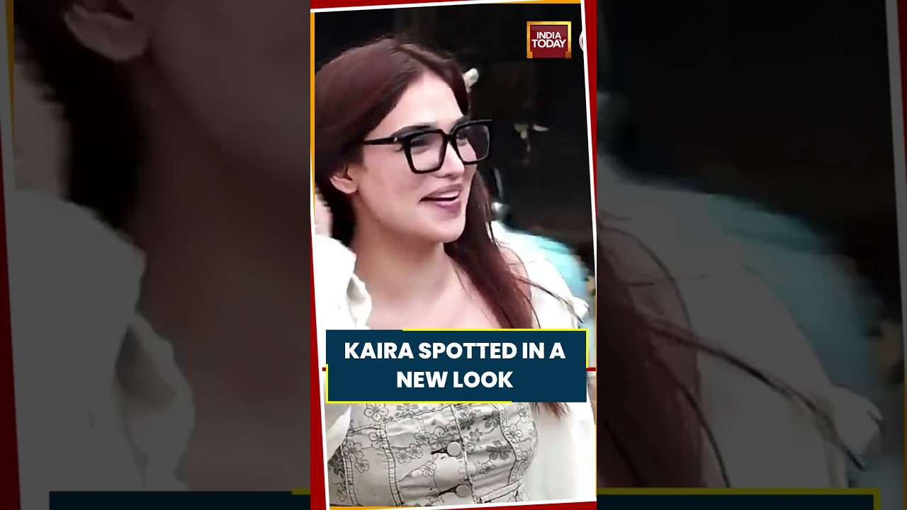 KAIRA SPOTTED IN A NEW LOOK #kaira #riseandfall #shortsviral #indiatoday