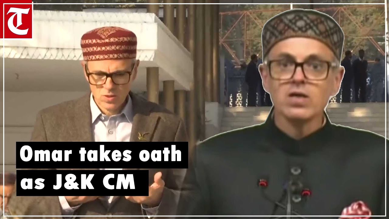 Omar Abdullah takes oath as first Chief Minister of Union Territory of Jammu and Kashmir