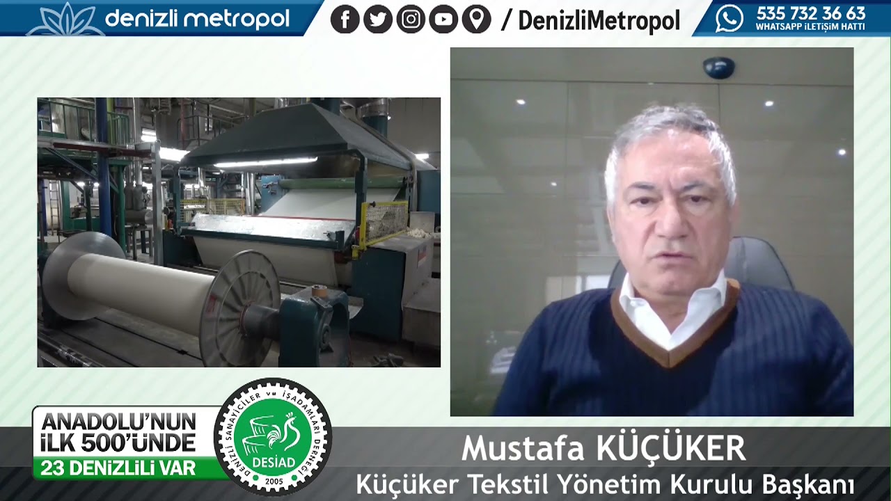 Küçüker Tekstil Yönetim Kurulu Başkanı Mustafa Küçüker’den “Küçüker Okul Gibi” Açıklaması...