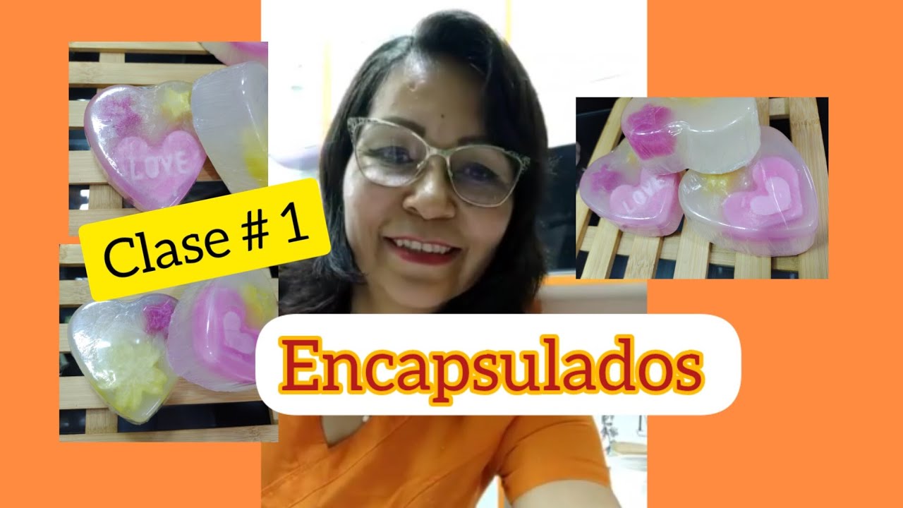 Jabón decorativo  técnica encapsulado/ Incrustación - Clase #1 - Jaboneria Natural Munay Moris