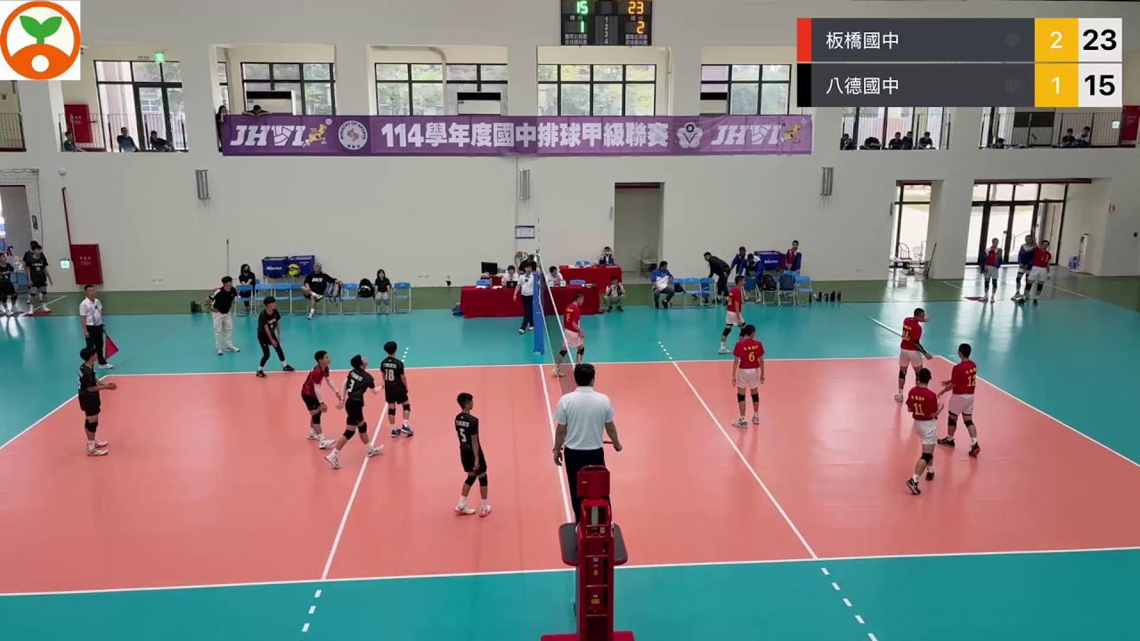 114學年度JHVL甲級排球聯賽（板橋vs八德)第二階段