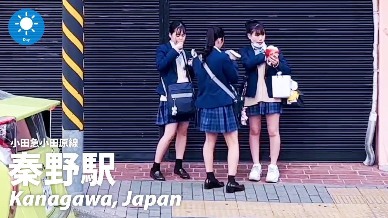 ⁴ᴷ Kanagawa: Around  Hadano Station (秦野駅) - Japan Walking Tour / March, 2023