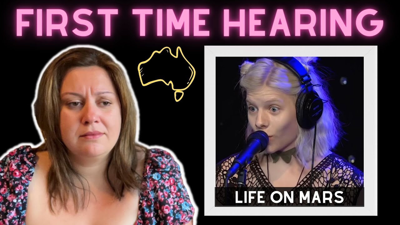 First time hearing AURORA | David Bowie Life On Mars Reaction