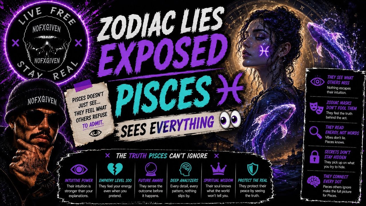 The REAL Reason Every Zodiac Lies… Pisces Sees It All ♓️ 👀 (Hidden Motives EXPOSED)