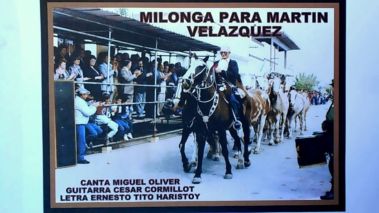 MARTIN VELAZQUEZ  VIDEO MILONGA CAMPERA