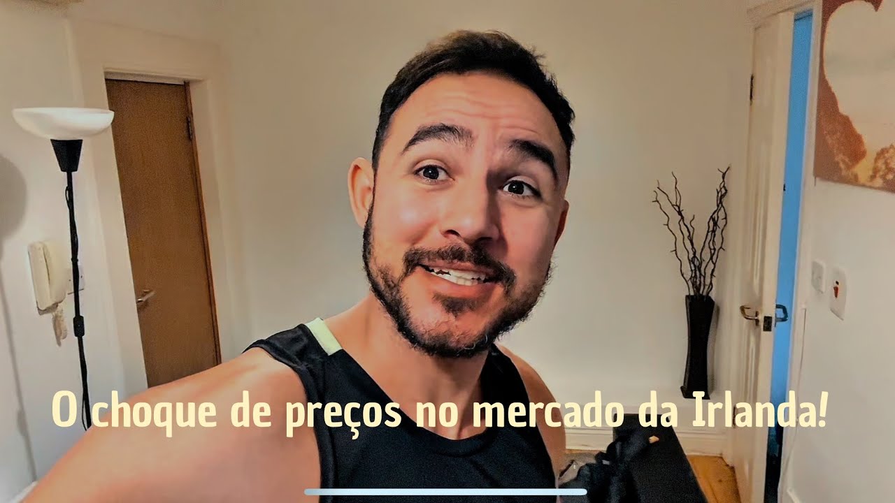 Você não vai acreditar nos preços do mercado na Irlanda 🇮🇪