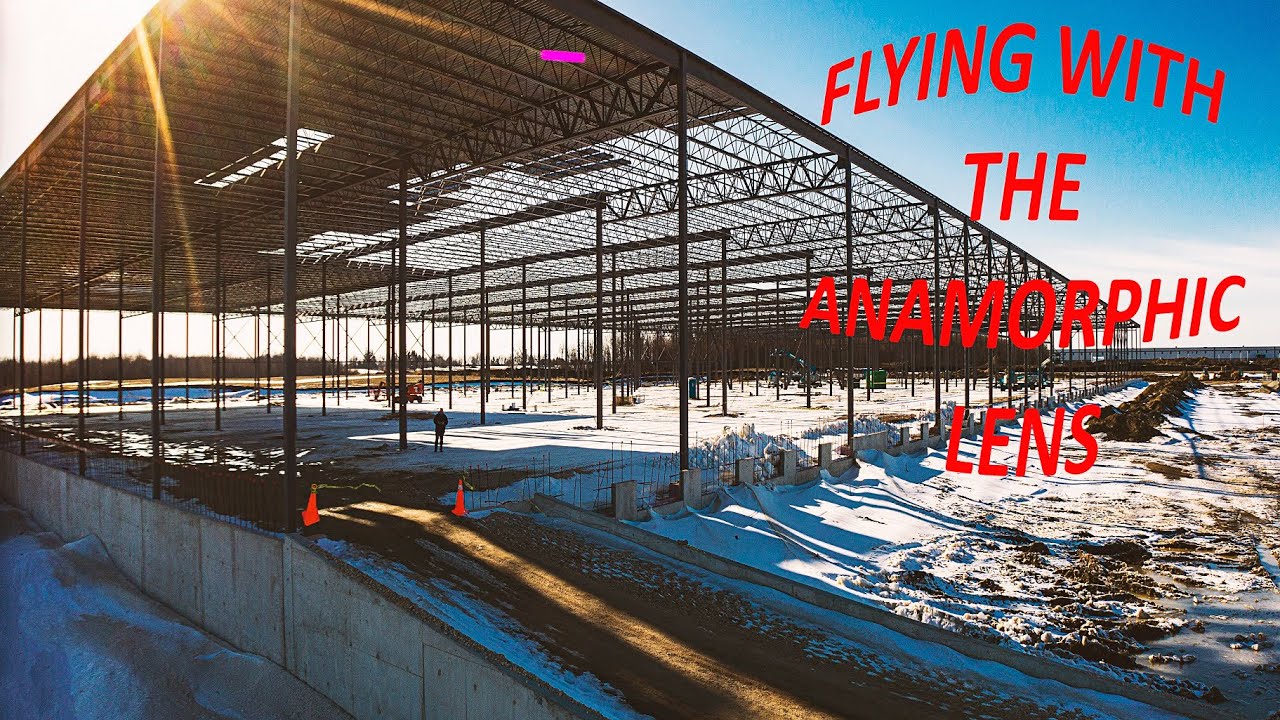 DRONE FLY WITH THE MOMENT ANAMORPHIC LENS !!!!!!