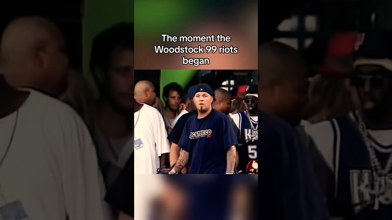 Fred Durst words before Limp Bizkit started playing 