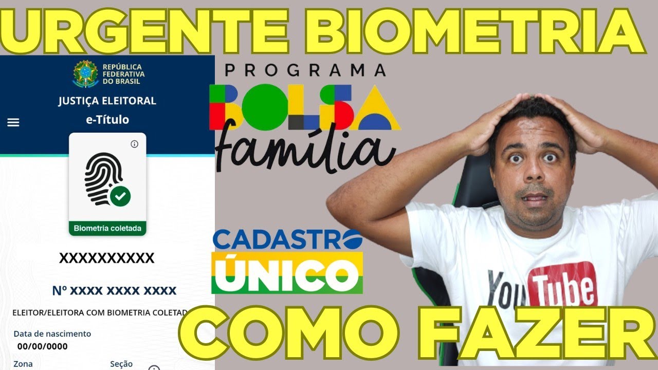 BOLSA FAM&Iacute;LIA BIOMETRIA COMO SER&Aacute; FEITO COM O T&Iacute;TULO ELEITORAL OU RG