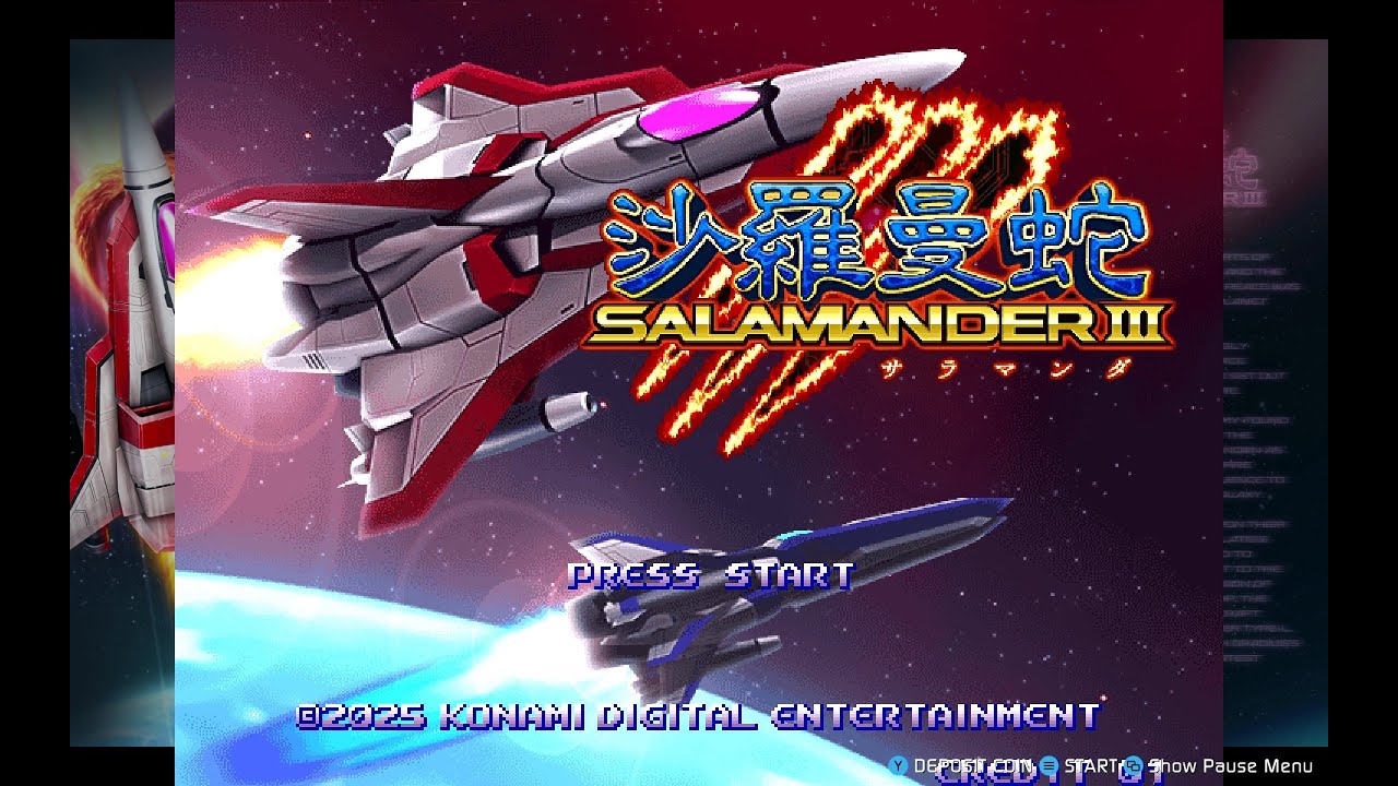GRADIUS ORIGINS - SALAMANDER III - 1-ALL, VIC VIPER TYPE-L