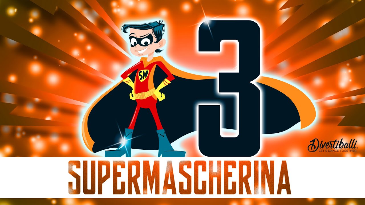 Super Mascherina 3 - Canzoni per Bambini e Baby Dance di Divertiballi