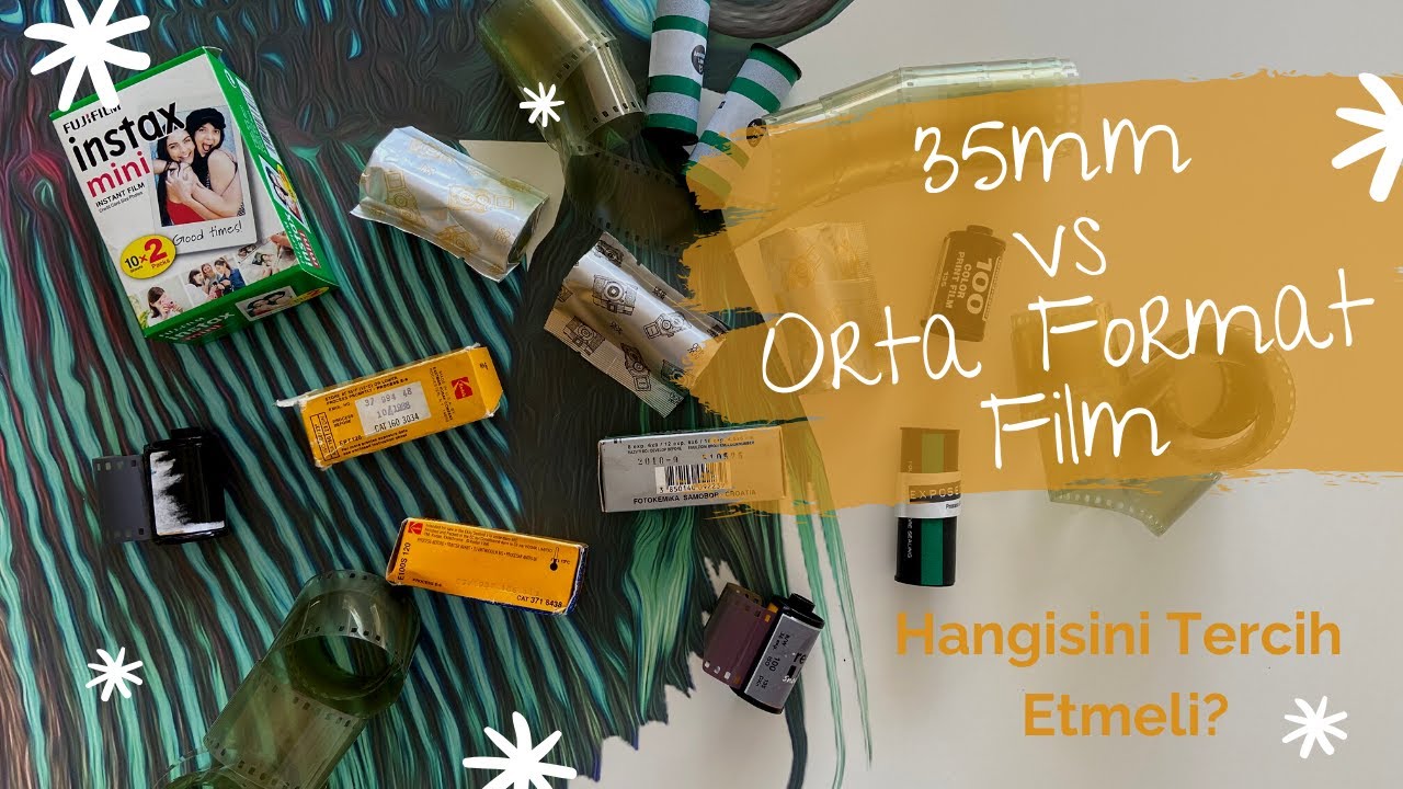 35mm ve 120 Filmden Hangisini Tercih Etmeli // Farklı Film Formatları // Analog Fotoğrafçılığa Giriş