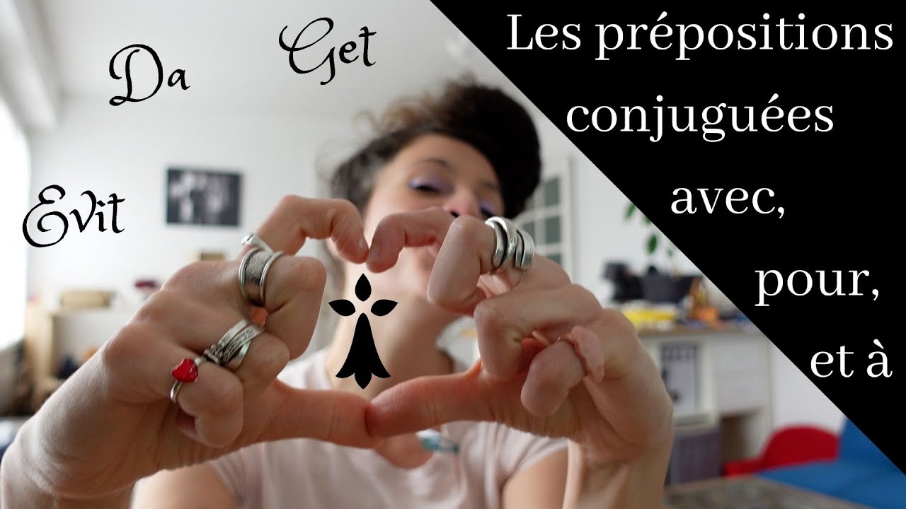 Cours de breton : Les prépositions conjuguées avec, pour et à