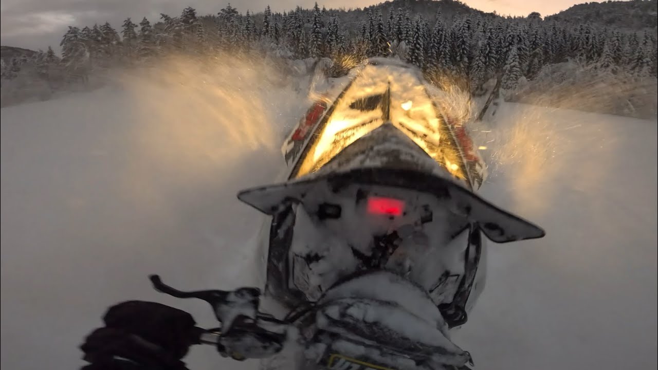 polaris 600 in powder snow