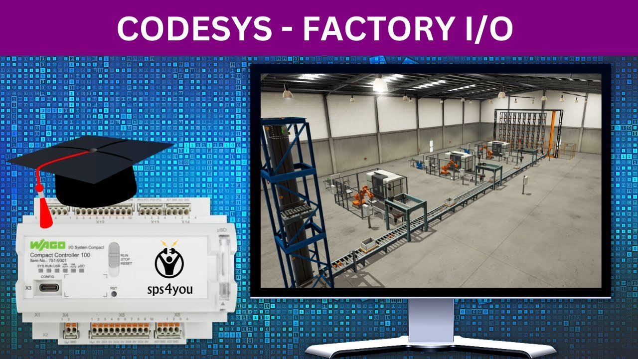 CODESYS Online Kurs Kapitel 3.6 - Factory I/O - SPS Programmierung lernen