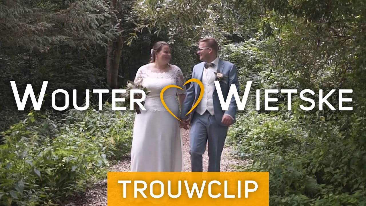 Een huwelijksceremonie in het bos voor Wouter & Wietske - Mini trouwclip