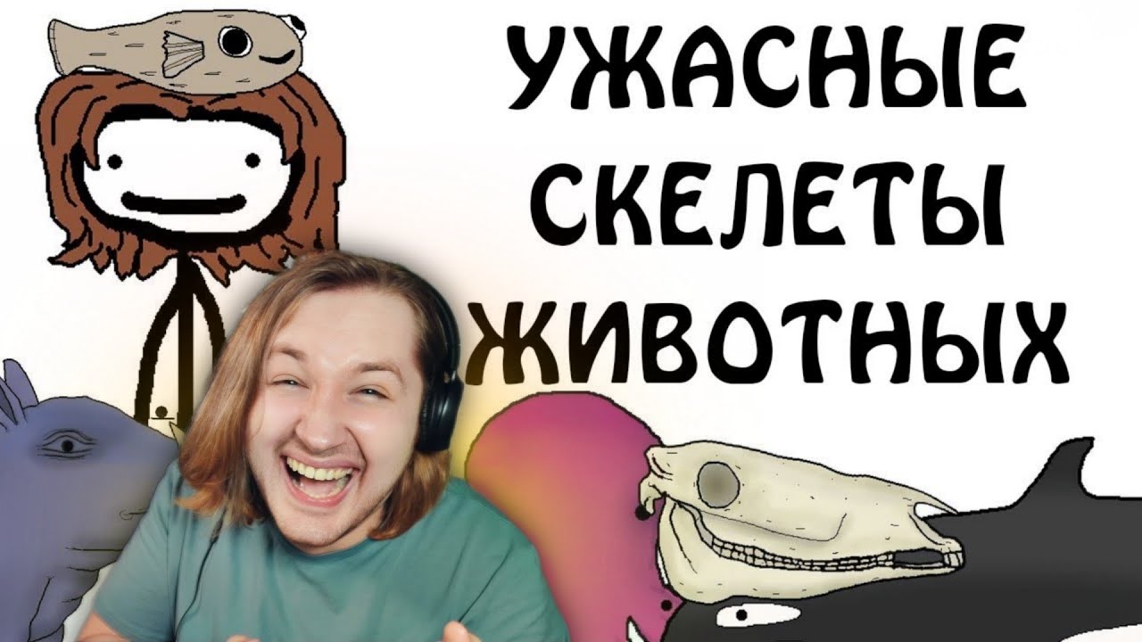 ТОП 10 самых ужасных скелетов животных - Академия Сэма О'Нэллы (Озвучка Broccoli) (РЕАКЦИЯ)